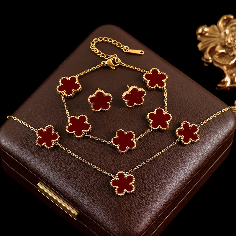 Ensemble de bijoux élégants