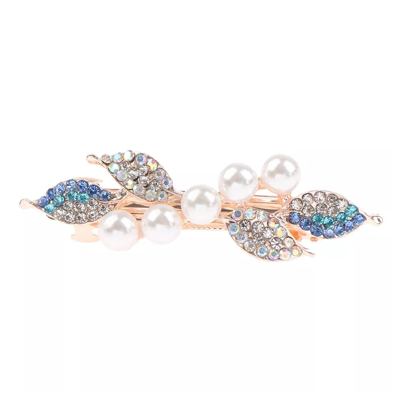 Pince à cheveux avec des perles