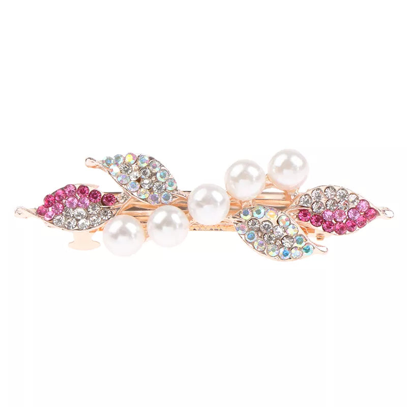 Pince à cheveux avec des perles