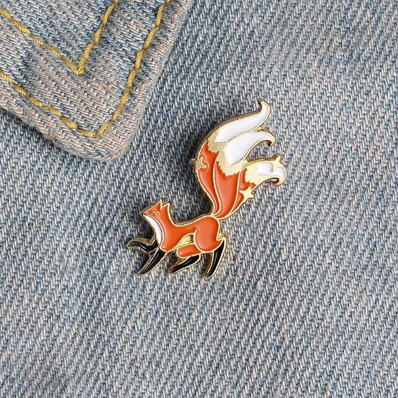 Broche renard