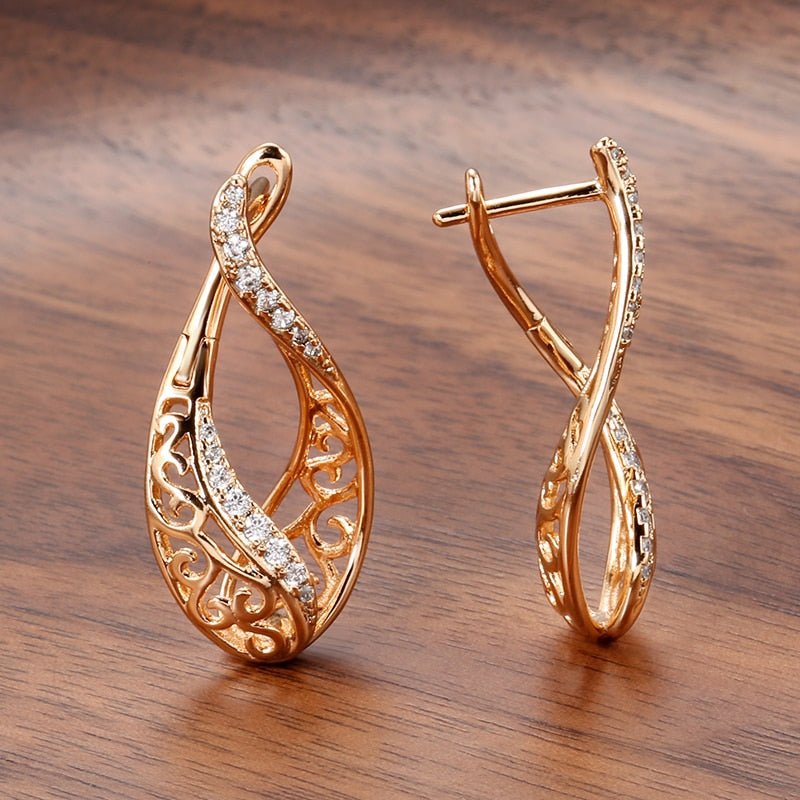 Boucles d'oreilles - spirales