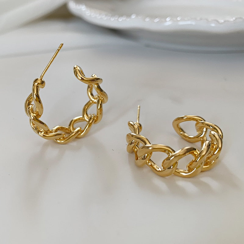 Boucles d'oreilles - cercles