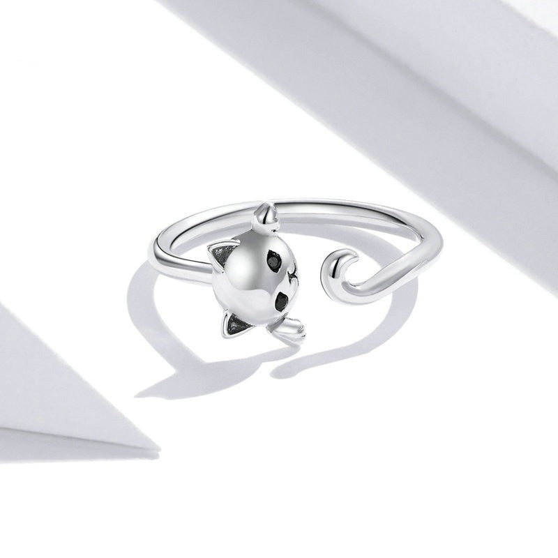 Bague ouverte - Chat