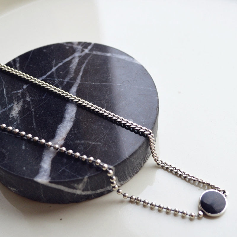 Collier minimaliste en argent