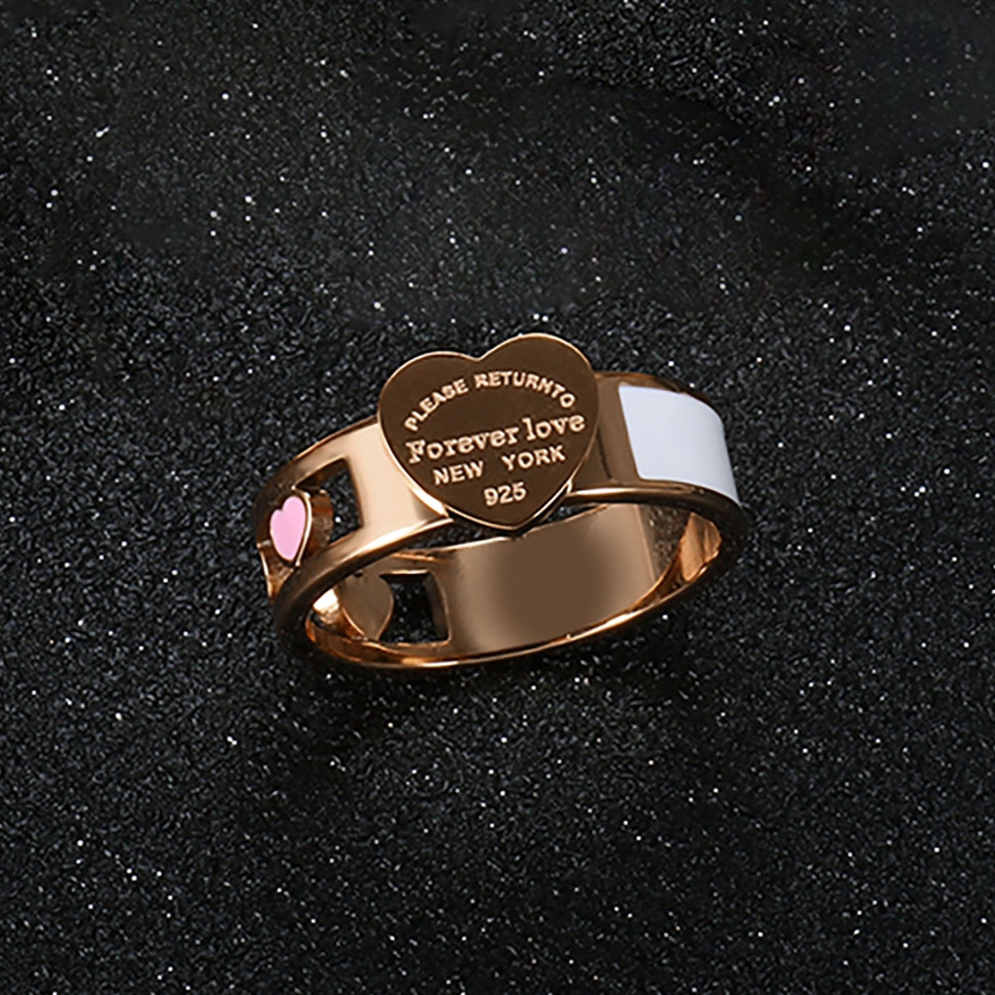 Bague en acier inoxydable