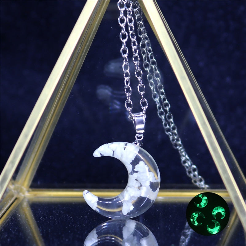 Collier de lune lumineuse