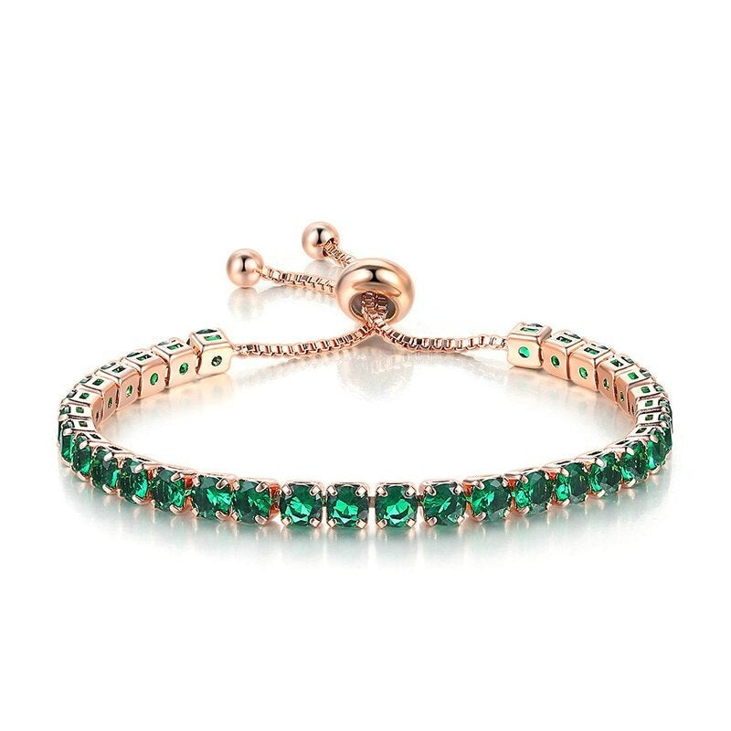 Bracelet avec zircons