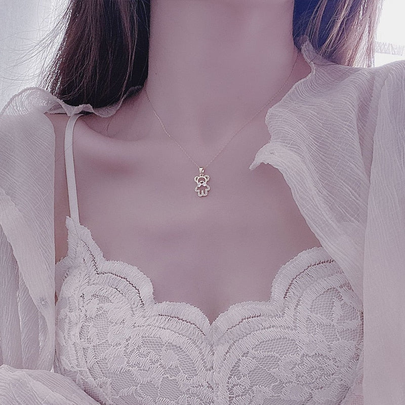 Collier - ours en peluche