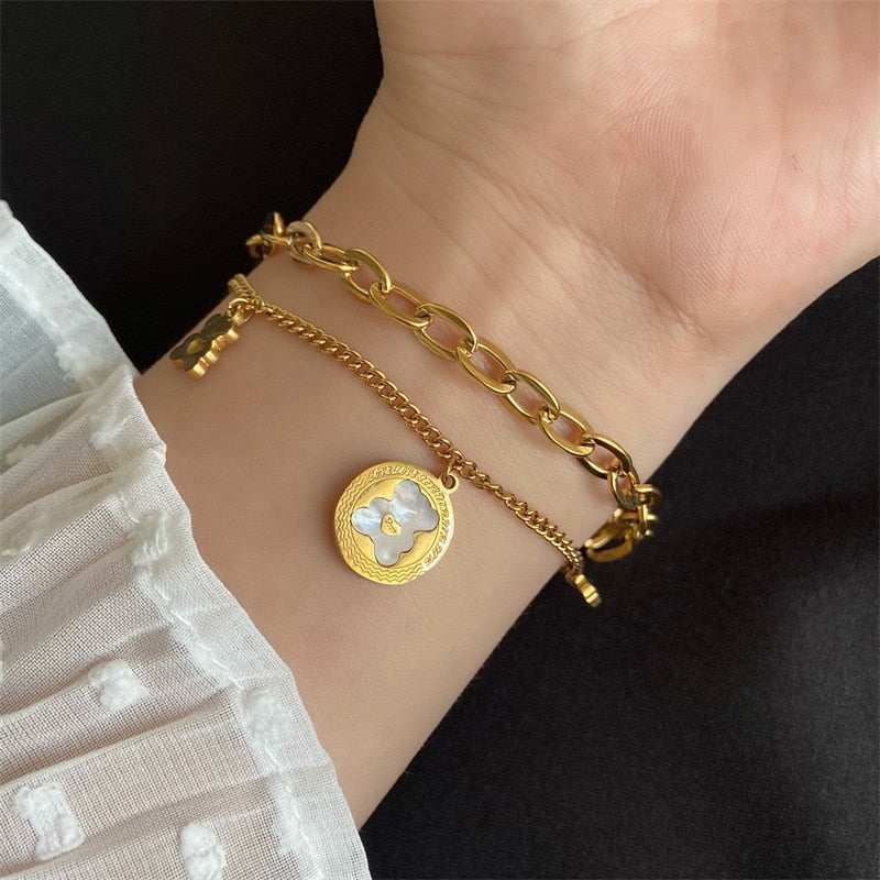 Bracelet avec motif d'ourson