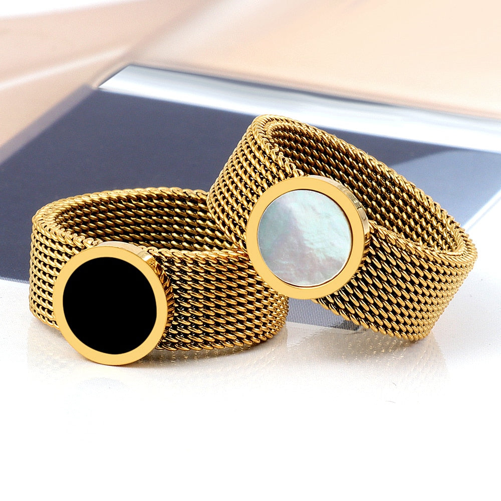 Bague en acier inoxydable