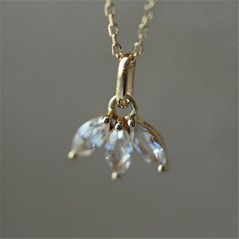 Collier minimaliste avec un pendentif