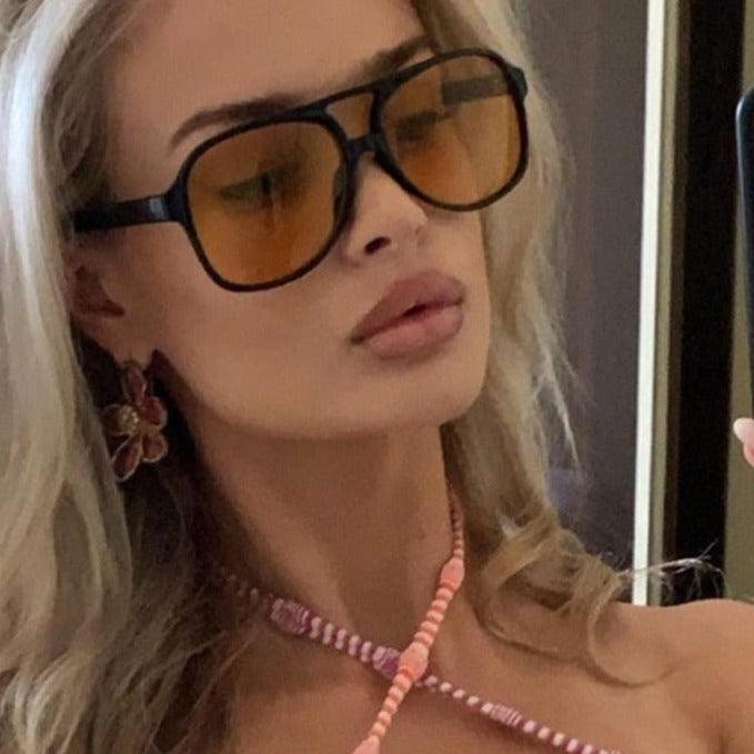 Lunettes de soleil carrées