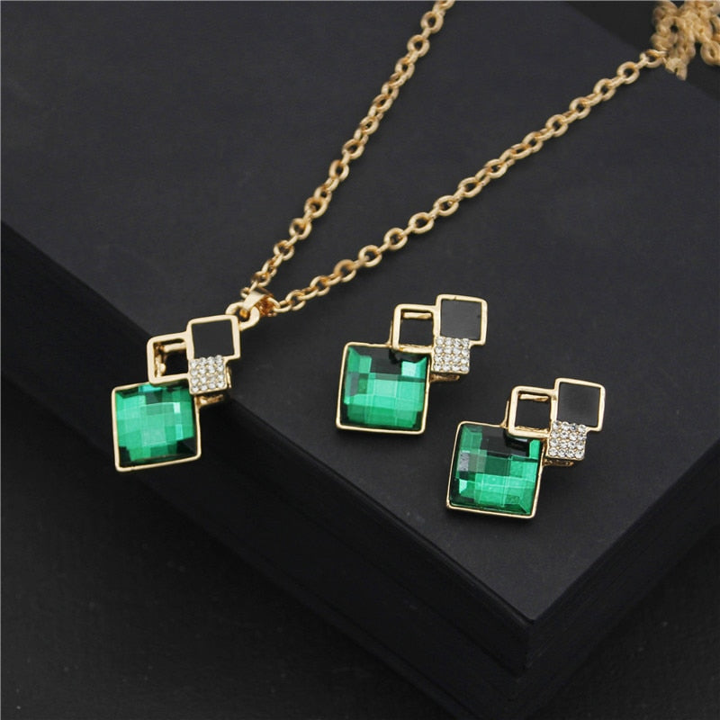 Ensemble de bijoux géométriques