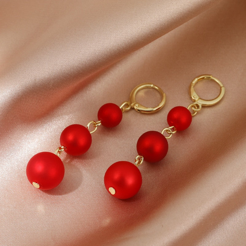 Boucles d'oreilles pendantes