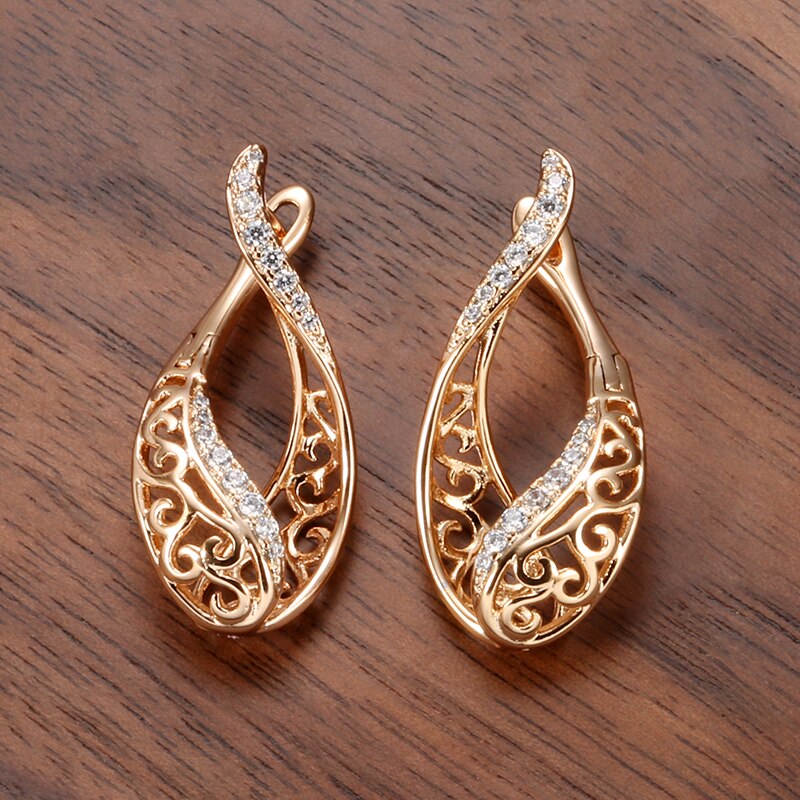 Boucles d'oreilles - spirales