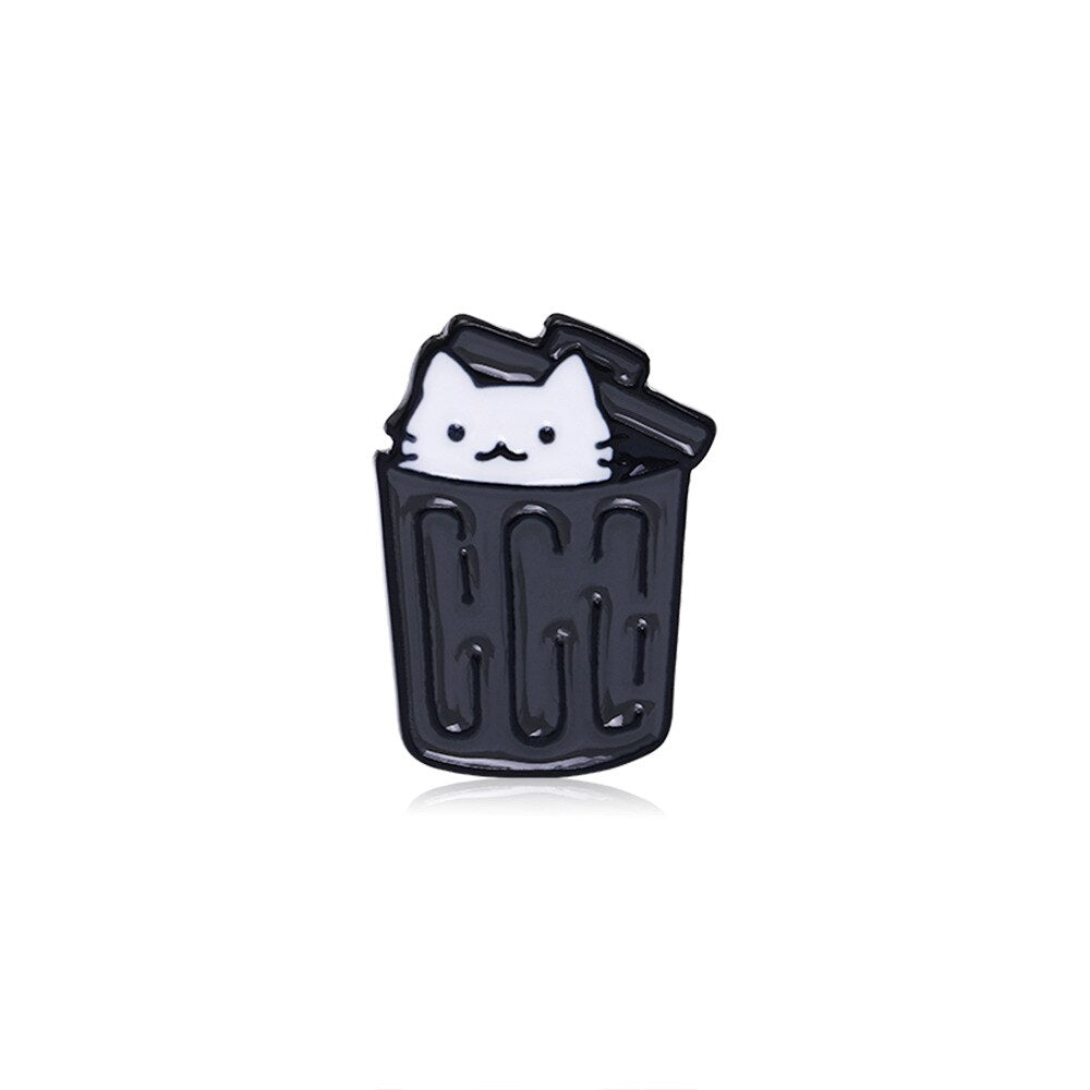 Épingle en forme de chat