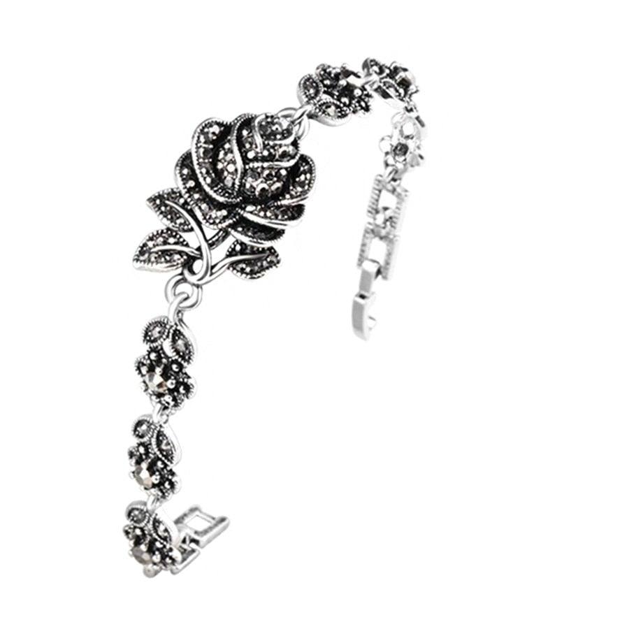 Ensemble avec motif de rose