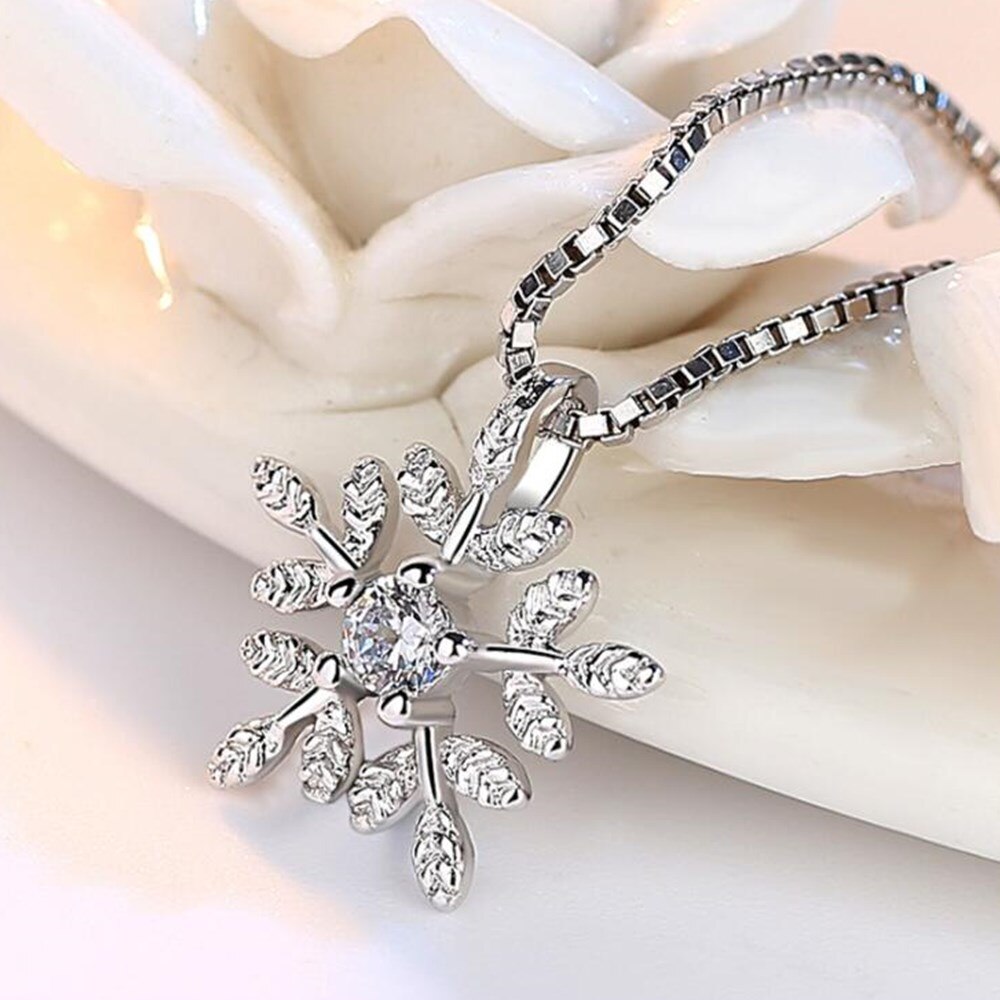 Collier flocon de neige