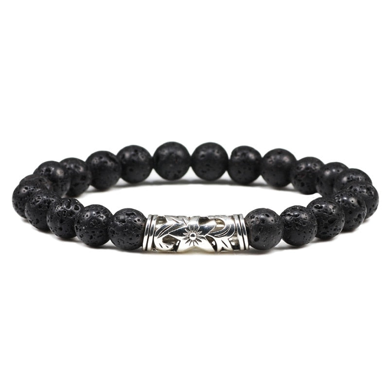 Bracelet avec un motif floral