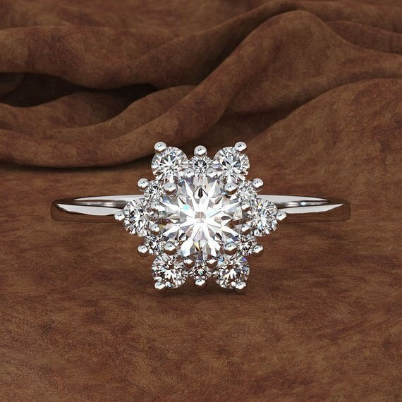 Bague flocon de neige