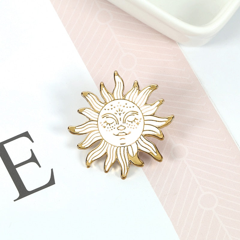 Épingles à motif astrologique