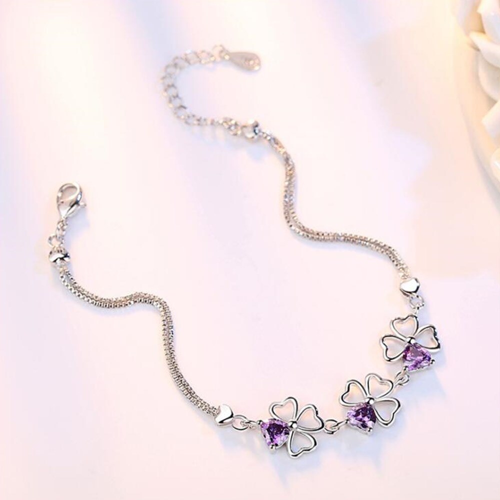 Bracelet - Trèfle à quatre feuilles