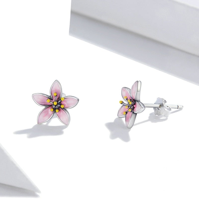 Boucles d'oreilles - fleurs