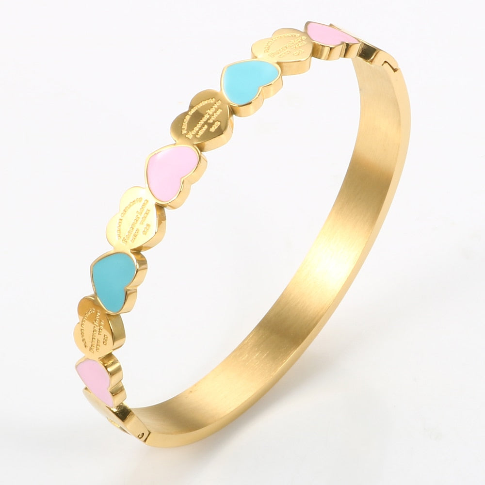 Bracelet avec motif de coeur
