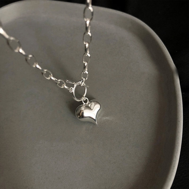 Collier avec un pendentif - coeur
