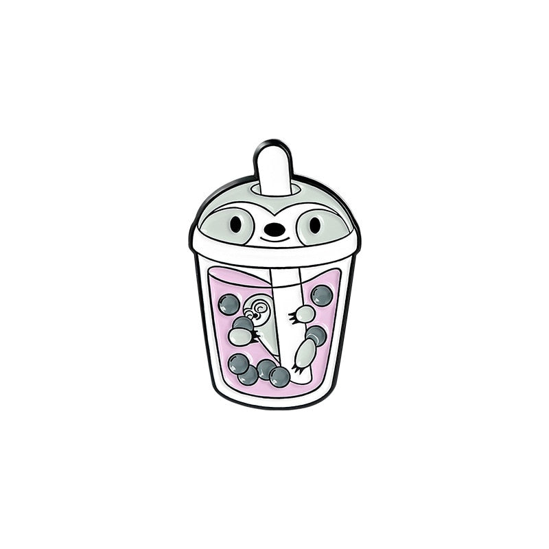 Épingles à Bubble Tea