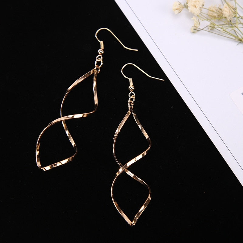 Boucles d'oreilles - spirales