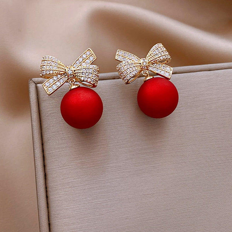 Boucles d'oreilles en nœud
