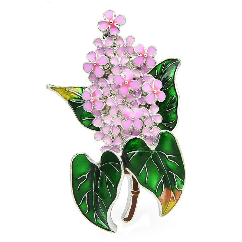 Broche de fleur de sureau