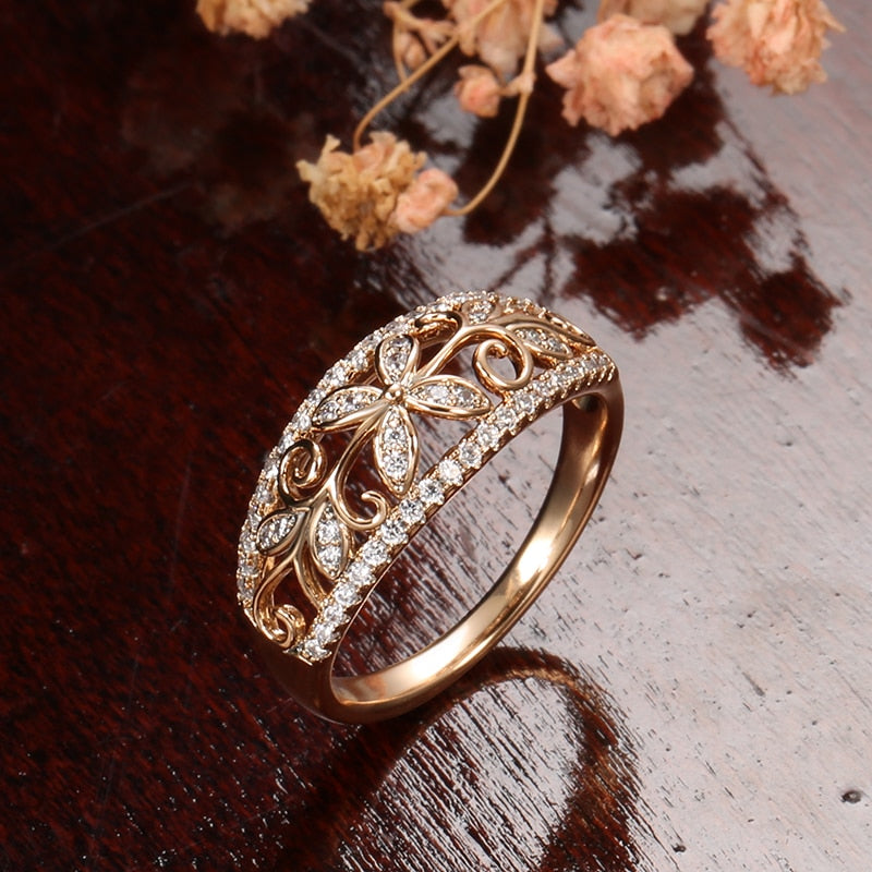 Bague ajourée