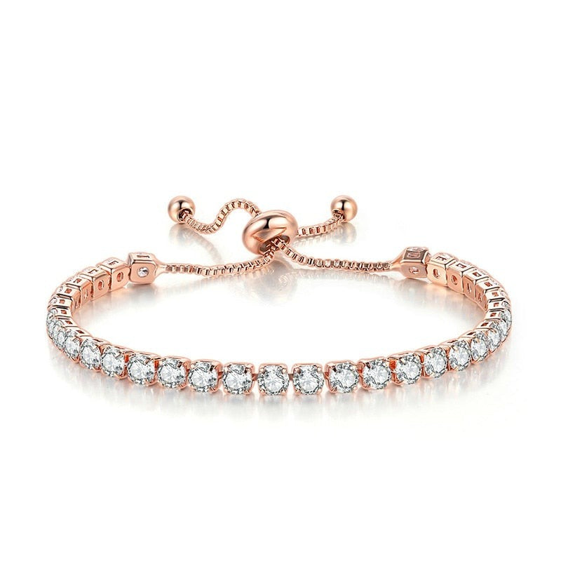 Bracelet avec zircons