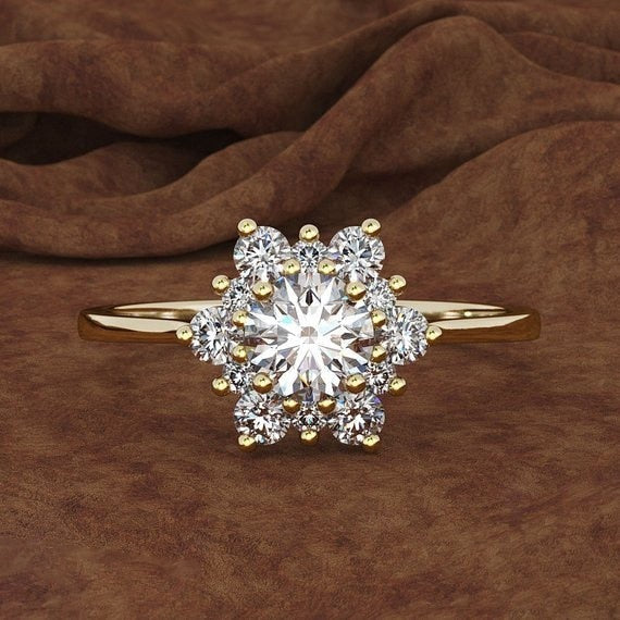 Bague flocon de neige
