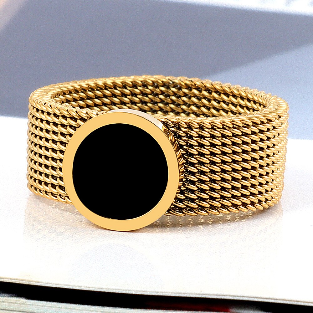 Bague en acier inoxydable