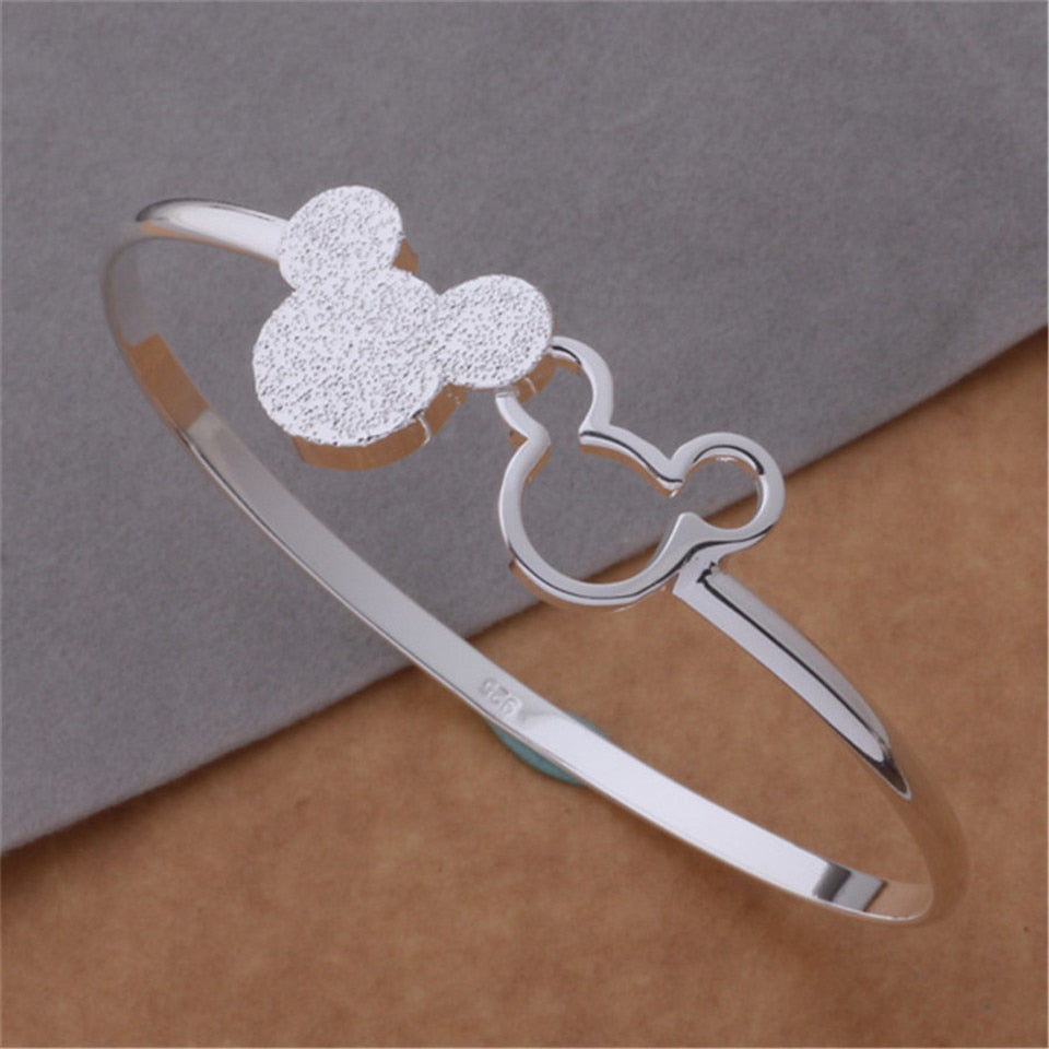 Bracelet ouvert Mickey Mouse