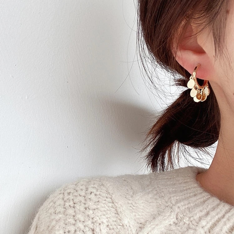 Boucles d'oreilles pendantes