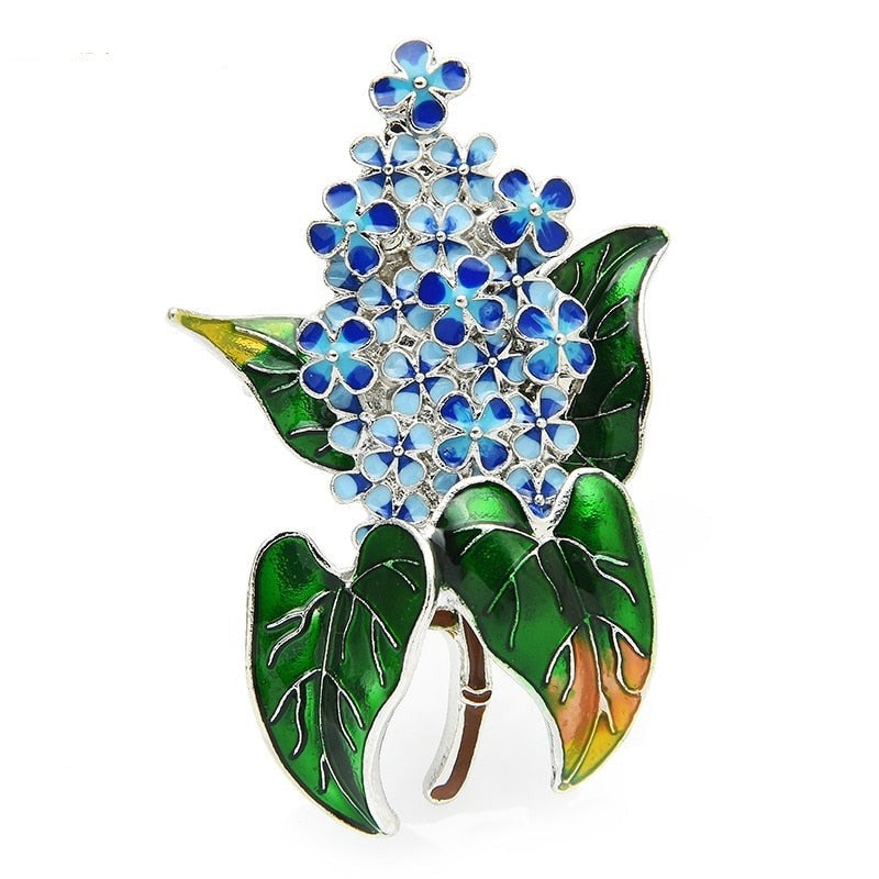 Broche de fleur de sureau