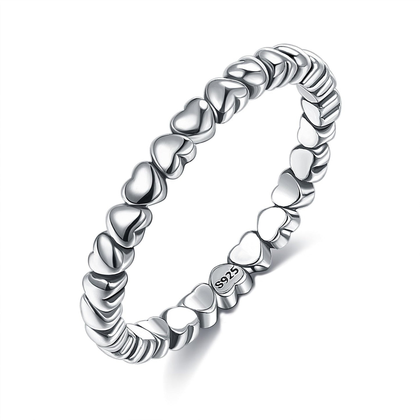 Bague en forme de cœur