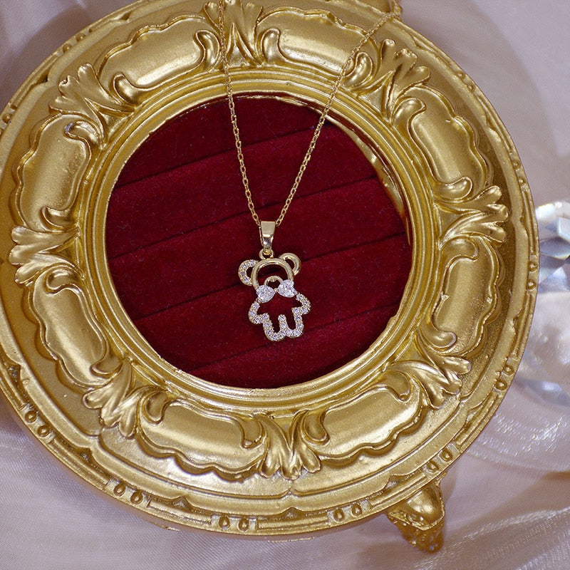 Collier - ours en peluche