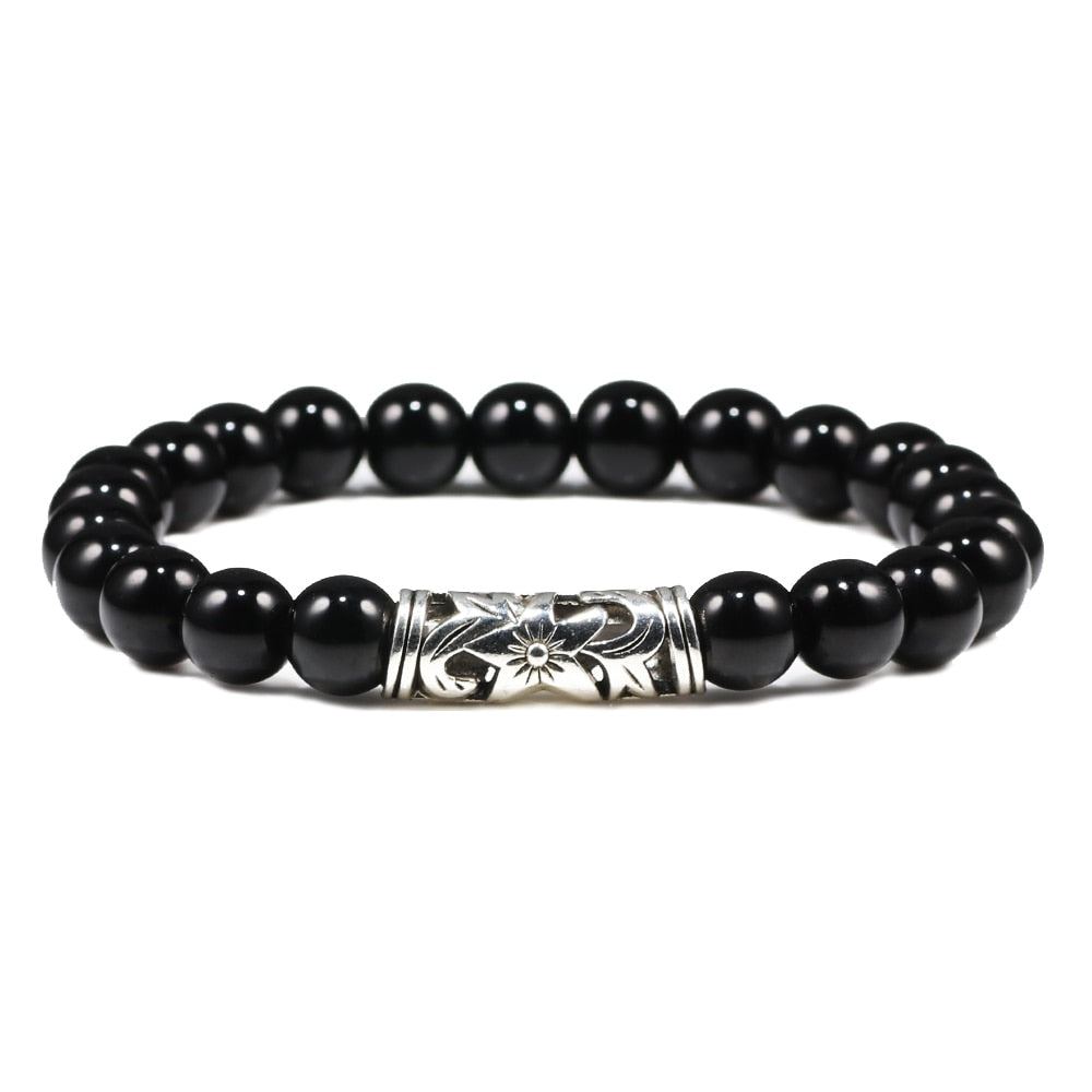 Bracelet avec un motif floral