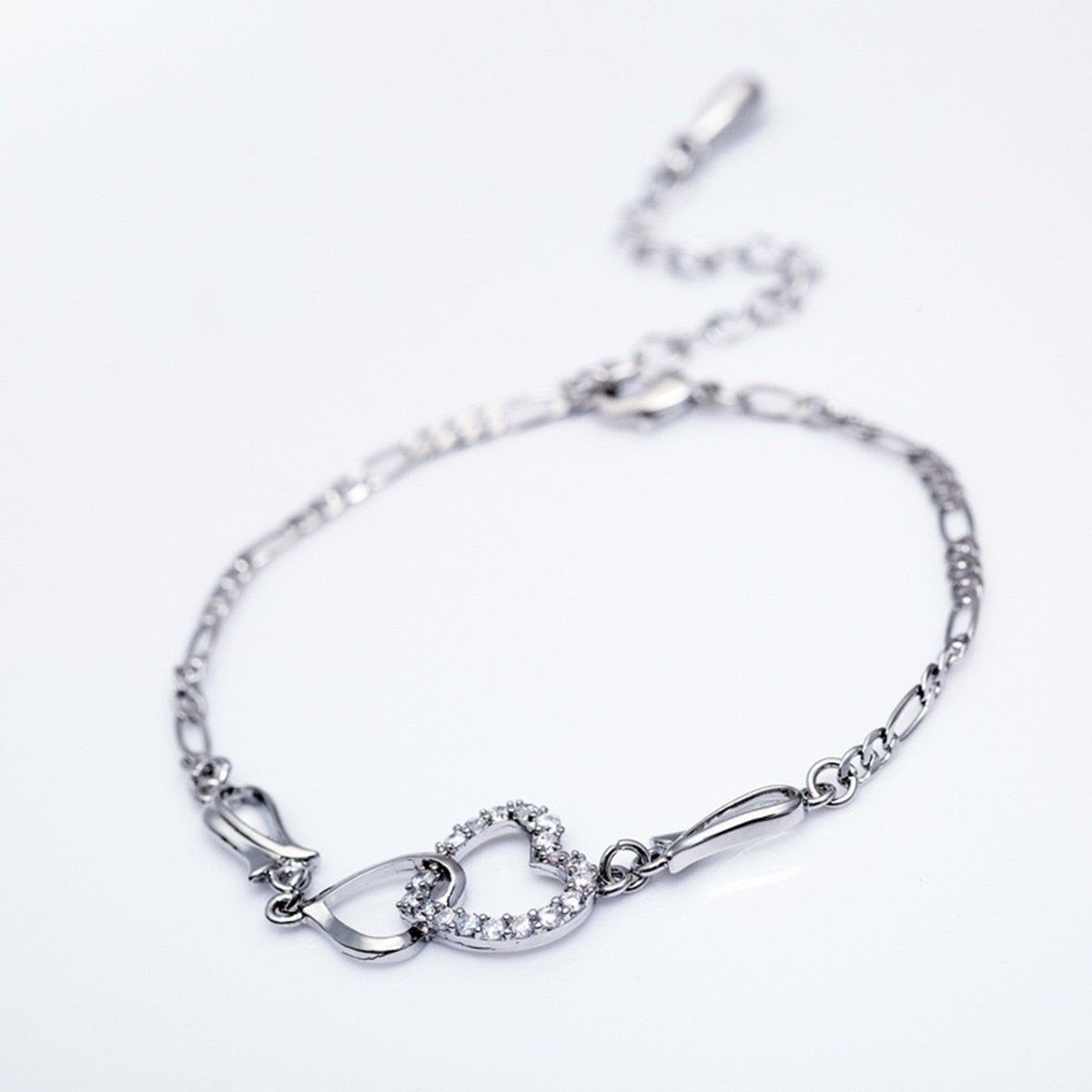 Bracelet avec un motif de cœur