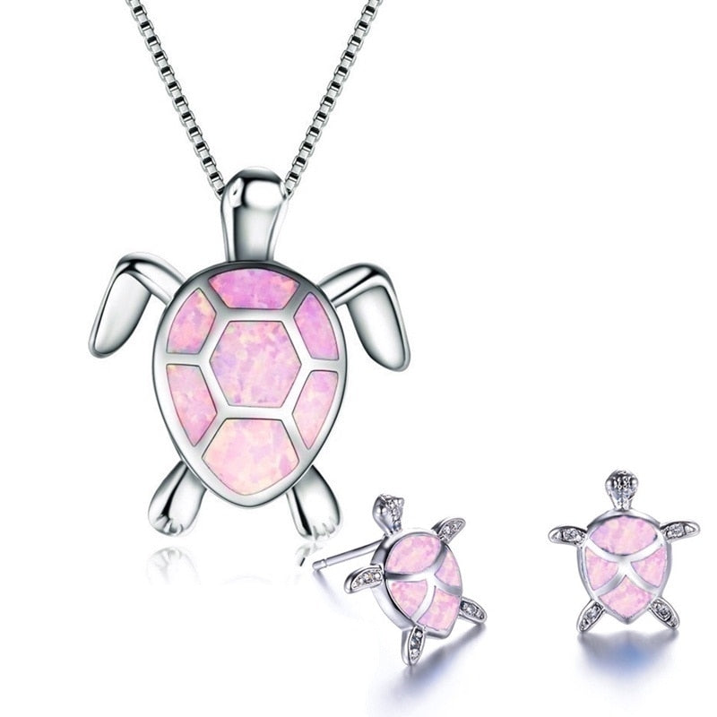 Ensemble avec motif de tortue