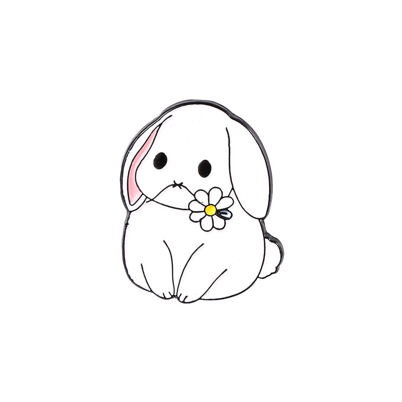 Broches de lapin