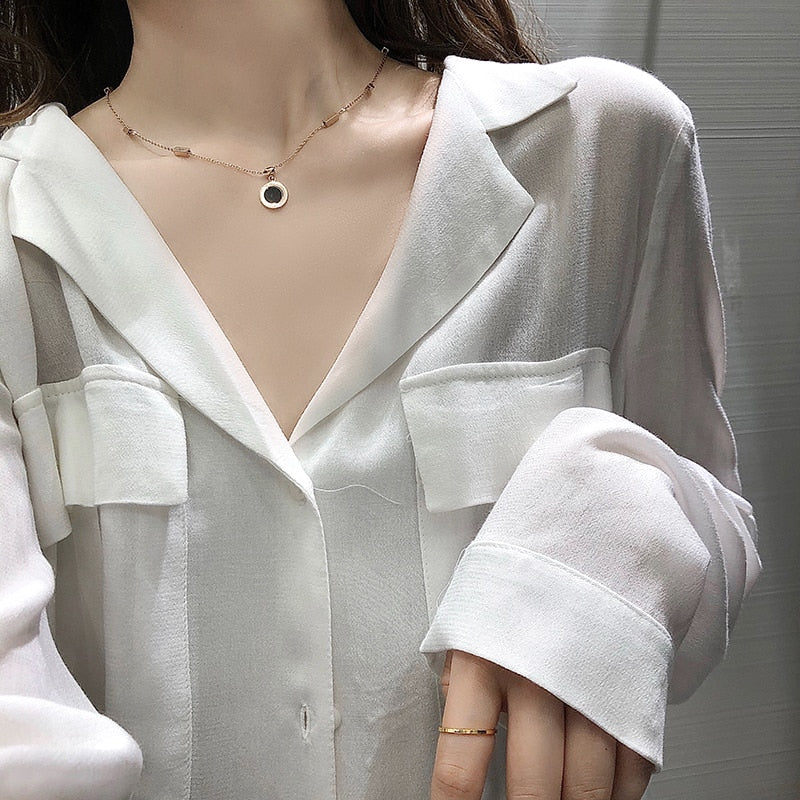 Collier avec un pendentif
