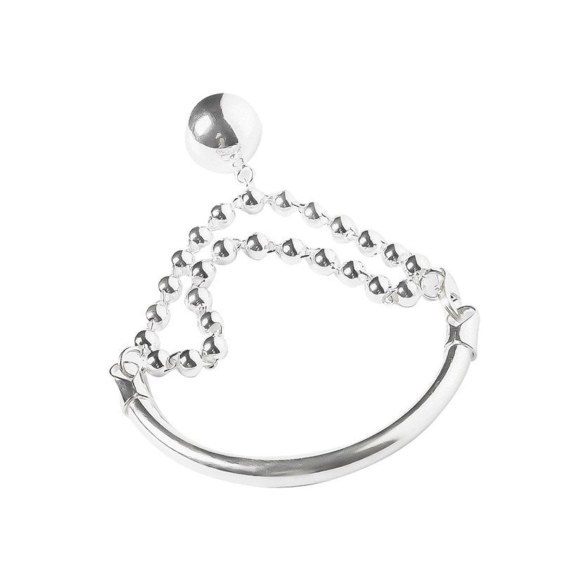 Bracelet avec pendentif en forme de boule