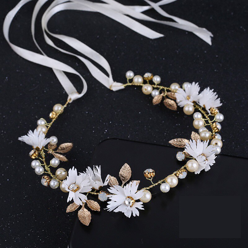 Bandeau de fleurs de marguerite