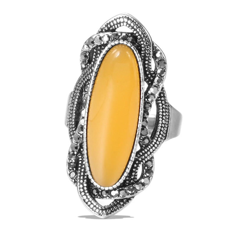 Bague avec un œillet longitudinal